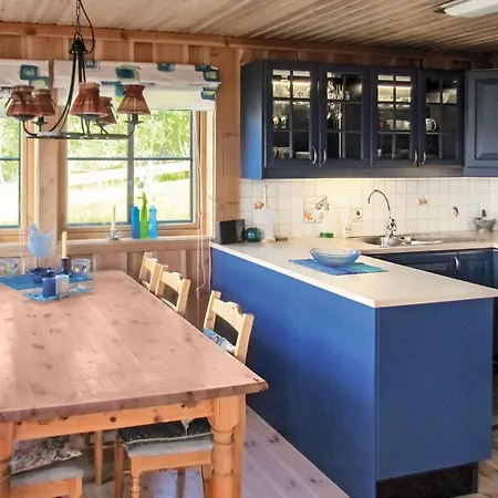 3 Bedroom Beautiful In Vikesa Holiday home *